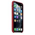 Etui do iPhone 11 Pro Max Apple Leather Case - czerwone - zdjęcie