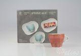 Zestaw filiżanek 250 ml / 6 szt. - STONE AGE / Ceglasty