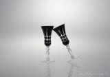 Kieliszki kryształowe do likieru 30 ml - BLACK (XG KR3)