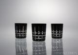 Szklanki kryształowe niskie 240 ml - BLACK (298 KR3)