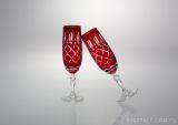 Kieliszki kryształowe do szampana 180 ml - RUBIN (440 CARO)