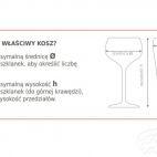 Kosz na szkło - max.śr. 7,2 cm brązowy (CM-36S738167) - zdjęcie
