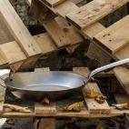 Patelnia węglowa 32 cm - CARBONE PLUS (D-5130) - zdjęcie
