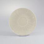 Filiżanka 250 ml - OKTAWA GL04 Wanilia + Spodek 15,7 cm - OKTAWA GL04 Wanilia + Talerz deserowy 20,5 cm - OKTAWA GL04 Wanilia - zdjęcie