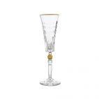 Kieliszki kryształowe do szampana 170 ml - CONTE GOLD (802787) - zdjęcie