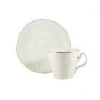 Filiżanka 240 ml ze spodkiem - Bernadotte Ivory Gold (383652) - zdjęcie