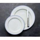 Talerz płytki 21 cm - Forte Mizu II paski (V-FO508-12) - zdjęcie