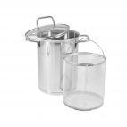 Garnek do szparagów z sitkiem i pokrywką 4,0 l / 16 cm - CITRIN - zdjęcie