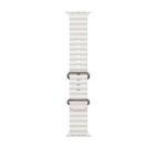 Apple Watch Ultra 49mm + Cellular tytan z paskiem Ocean w kolorze białym - zdjęcie