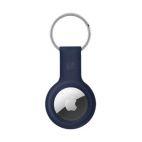 Etui do Apple AirTag Crong Silicone Case - granatowe - zdjęcie