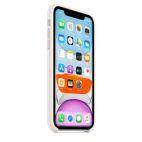 Etui do iPhone 11 Apple Silicone Case - Białe - zdjęcie