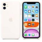 Etui do iPhone 11 Apple Silicone Case - Białe - zdjęcie