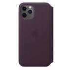 Etui do iPhone 11 Pro Apple Leather Folio - fioletowe - zdjęcie