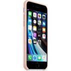 Etui do iPhone 7/8/SE 2020 Apple Silicone Case piaskowy róż - zdjęcie