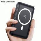 Power bank Magsafe USAMS PB64 10000mAh 20W - czarny - zdjęcie