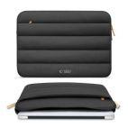 Etui do Macbooka 13-14 Tech-Protect Fluffy czarne - zdjęcie