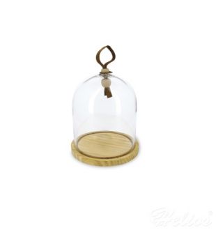 Revol Touch Klosz szklany z podstawą drewnianą 20 cm (RV-650900-1) - zdjęcie główne