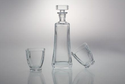 Komplet kryształowy do whisky - AREZZO (CZ880635) - zdjęcie główne