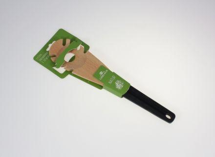 Łyżka kuchenna z otworami 30 cm - NATUR - zdjęcie główne