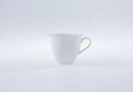 Filiżanka 0,22 l - 3607 Sofia / Platynowa + Spodek 15,7 cm - 3607 Sofia / Platynowa - zdjęcie główne