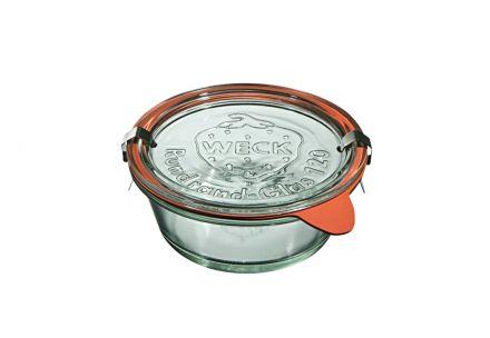 Słoiki z pokrywką, uszczelką i 2 zapinkami / 300 ml - WECK Mold (WE-750-120PUZ) - zdjęcie główne