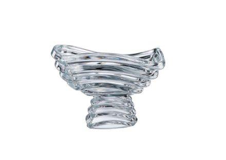 Salaterka kryształowa na nodze 30,5 cm - Wave (CZ953100) - zdjęcie główne