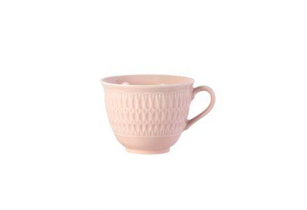 Filiżanka 250 ml - SOFIA / LB07 Różowa + Spodek 15,7 cm - SOFIA / LB07 Różowa - zdjęcie główne