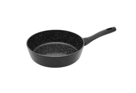 Patelnia głęboka 24 cm - GRANITEX (340R) - zdjęcie główne