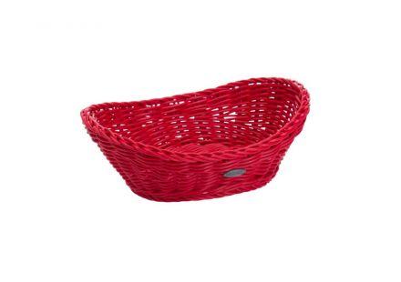Kosz owalny do pieczywa 23,5 cm - Rubinowy (02096179101) - zdjęcie główne