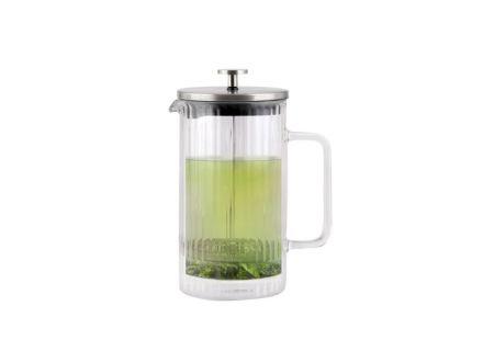 Zaparzacz z podwójną ścianką 1 l - TULIP Srebrny Mat (0657) - zdjęcie główne