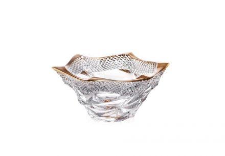 Misa kryształowa 29,5 cm - Flamenco Pyramid Gold (907419) - zdjęcie główne