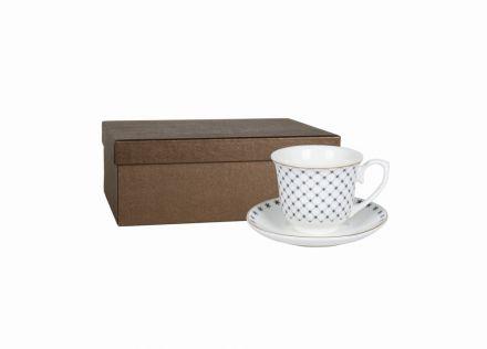 Filiżanki 250 ml ze spodkiem 2 szt. / MR2-05 - zdjęcie główne