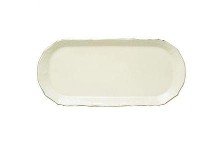 Taca prostokątna 37 cm - Bernadotte Ivory Gold (070698) - zdjęcie główne