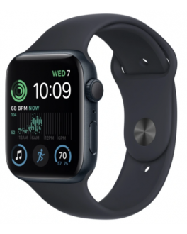 Apple Watch SE 2 44mm aluminium w kolorze północy z paskiem sportowym w kolorze północy - zdjęcie główne