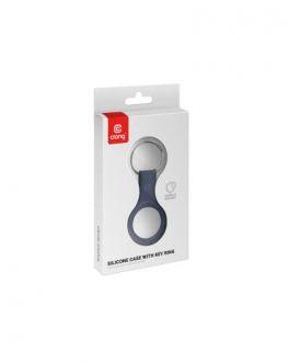 Etui do Apple AirTag Crong Silicone Case - granatowe - zdjęcie główne