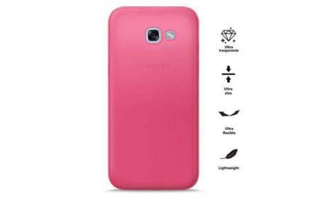 PURO 0.3 Nude - Etui Samsung Galaxy A3 (2017) (Fluo Pink) - zdjęcie główne