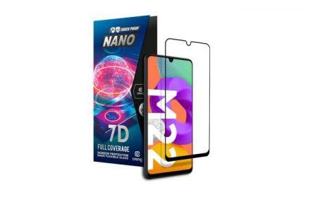 Crong 7D Nano Flexible Glass - Szkło hybrydowe 9H na cały ekran Samsung Galaxy M22 - zdjęcie główne