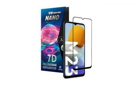 Crong 7D Nano Flexible Glass - Szkło hybrydowe 9H na cały ekran Samsung Galaxy M23 5G - zdjęcie główne