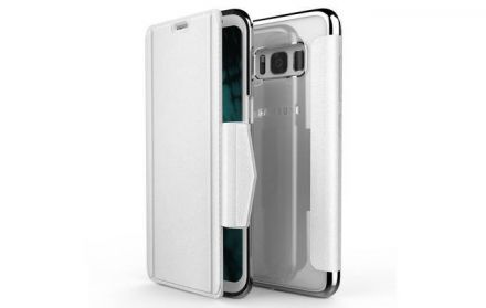 X-Doria Engage Folio - Etui Samsung Galaxy S8+ z kieszeniami na kartę (White) - zdjęcie główne