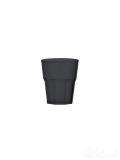 Szklanka z poliwęglanu niska 200 ml czarna (MB-20B)