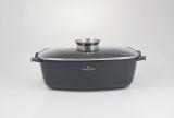 Brytfanna z pokrywką 32 cm - BLACK STONE