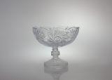 Owocarka kryształowa na nodze 22 cm - 15828 (200369)