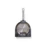 Skottsberg Patelnia ze stali nierdzewnej 28 cm + Skottsberg Olej do patelni 250 ml + Skórzane rękawice, uchwyty - 2 sztuki