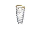 Wazon kryształowy 34 cm - WAVE GOLD