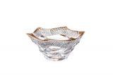 Misa kryształowa 29,5 cm - Flamenco Pyramid Gold (907419)