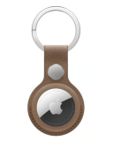 Apple FineWoven brelok do AirTaga taupe - brązowy