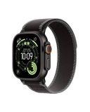 Apple Watch Ultra 3 czarny z opaską Trail w kolorze czarnym/węgla drzewnego M/L
