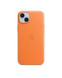 Etui do iPhone 14 Plus Apple Leather Case - pomarańczowy