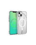 Etui do iPhone 13/14 eSTUFF Magnetic Hybrid - Przeźroczyste