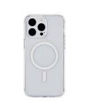 Etui do iPhone 15 Pro eSTUFF BERLIN z Magsafe - przezroczyste